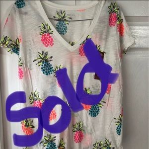 Pineapple Tshirt never worn